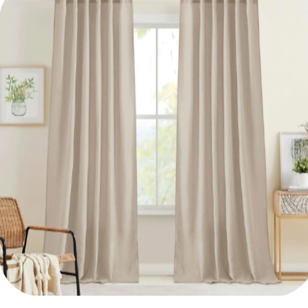 Elegant Tan Curtains